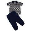 J33838: Baby Boys Pique Polo Top Top & Jog Pant Outfit  (1-2 Years)